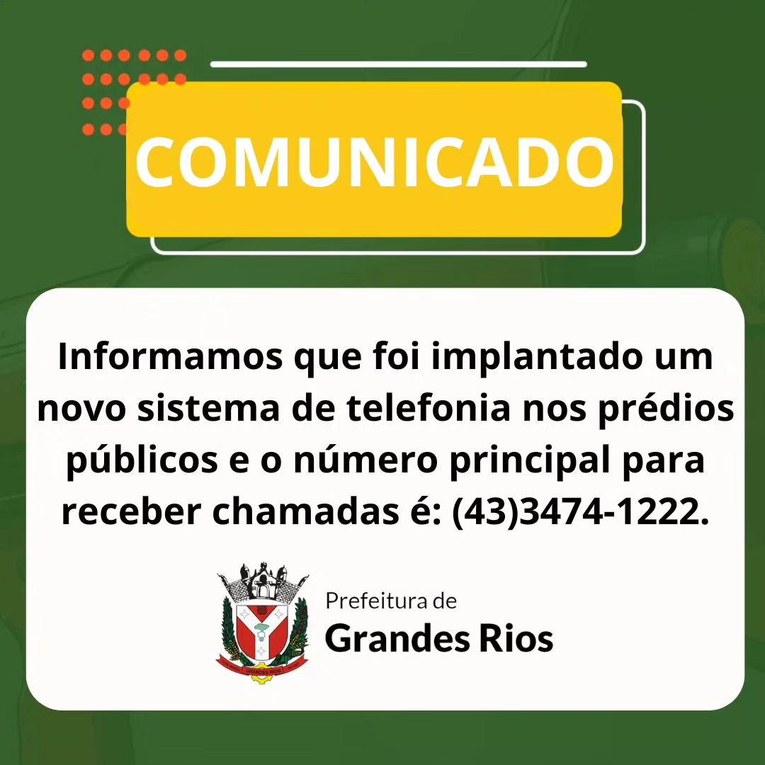 COMUNICADO